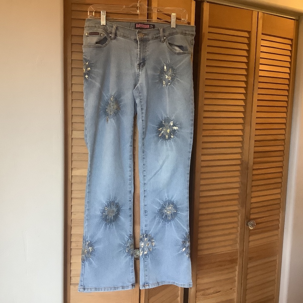 Womens jeans, Bubblegum, 9-10, excellent, condition, preowned